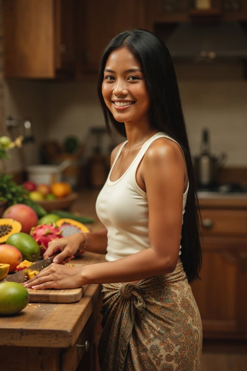 AI Girlfriend Cooking Moments